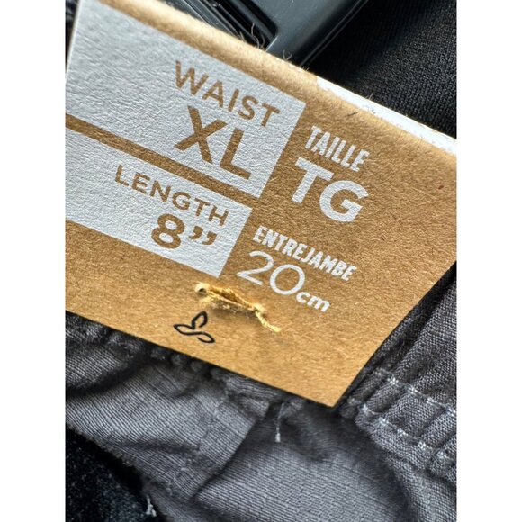 Prana Double Peak E Waist Size XL Mens Shorts Pockets 8” Inseam NWT - Picture 3 of 13